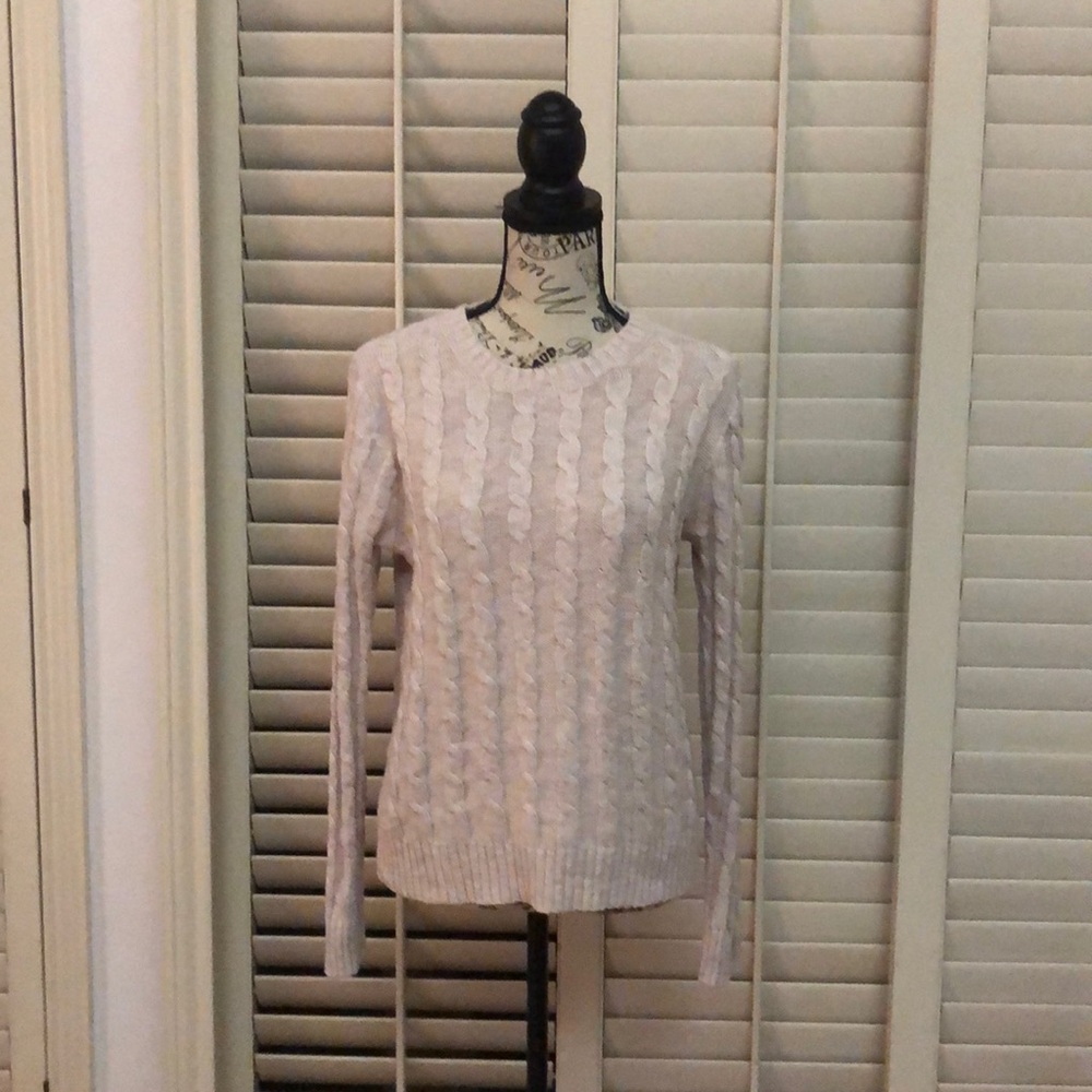 Pretty Pink J Crew Sweater